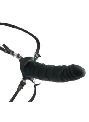 7" Silicone Hollow Strap-on